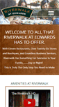 Mobile Screenshot of edwardsriverwalk.com